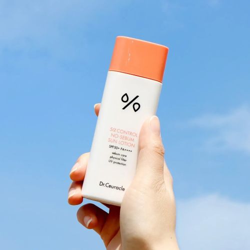 Себорегулирующий солнцезащитный лосьон 5-альфа контроль SPF 50+ Dr. Ceuracle CONTROL NO-SEBUM SUN LOTION 50 мл