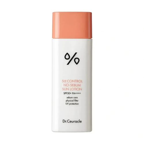 Себорегулирующий солнцезащитный лосьон 5-альфа контроль SPF 50+ Dr. Ceuracle CONTROL NO-SEBUM SUN LOTION 50 мл