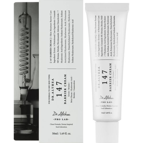 Успокаивающий крем для лица с азуленом Dr. Althea Pro Lab Azulene 147 HA Intensive Soothing Cream 50ml 