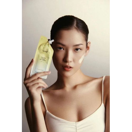 Гель для вмивання HIDEHERE Green Tea Collagen Gel Cleanser з колагеном та зеленим чаєм, 25 мл