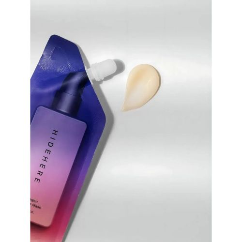 Нічна крем-маска для обличчя HIDEHERE Collagen Sleeping Mask з колагеном, 25 мл