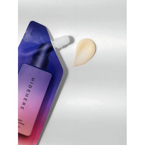 Нічна крем-маска для обличчя HIDEHERE Collagen Sleeping Mask з колагеном, 25 мл