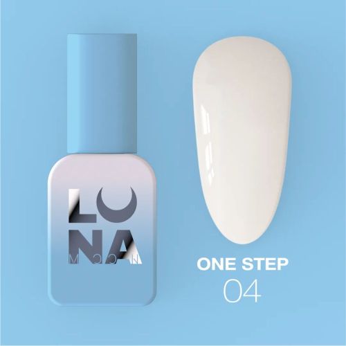 Однофазний гель лак для педикюру One step №4 8мл