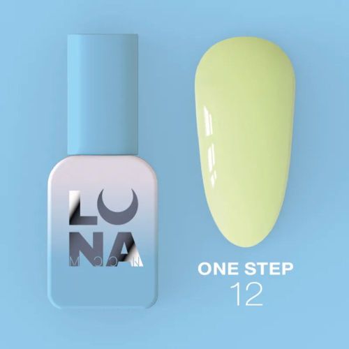 Однофазний гель лак для педикюру One step №12 8мл