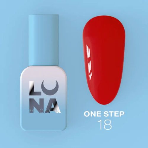 Однофазний гель лак для педикюру One step №18 8мл