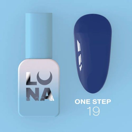 Однофазний гель лак для педикюру One step №19 8мл