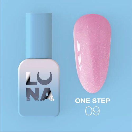Однофазний гель лак для педикюру One step №9 8мл