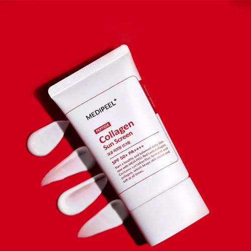Сонцезахисний крем для ліфтингу пор MEDIPEEL Red Lacto Collagen Pore Lifting Sun Cream, 50 г