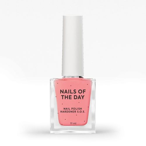 Зміцнювач для ламких та тонких нігтів з кальцієм NAILSOFTHEDAY Hardener S.O.S., 11 мл