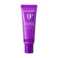Сонцезахисна есенція для обличчя Numbuzin No.9 NAD+ Peptides Dewy Sun Essence SPF 50+ PA++++ з NAD та пептидами, 50 мл