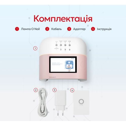 O'NAIL Лампа с искусственным интеллектом Pink