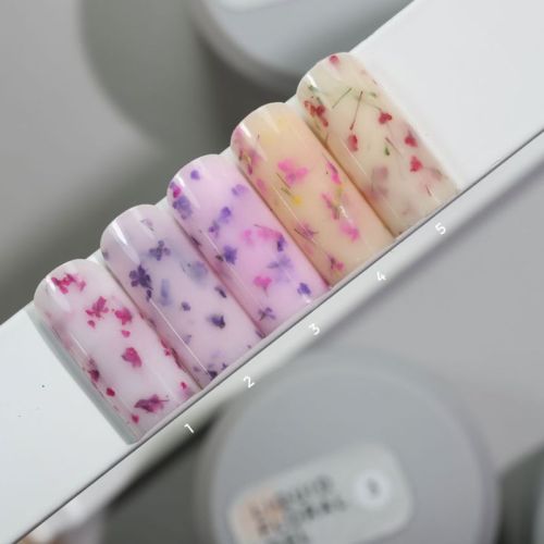 SAGA гель для нігтів квітковий professional Liquid Floral gel 01, 15 мл