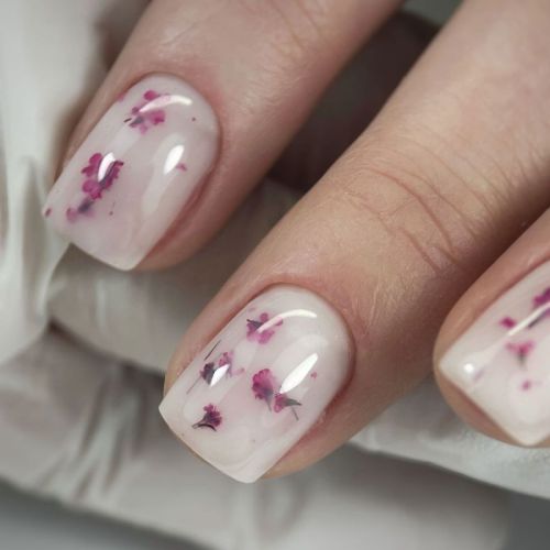 SAGA гель для нігтів квітковий professional Liquid Floral gel 01, 15 мл