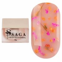 Швидкий перегляд SAGA гель для нігтів квітковий professional Liquid Floral gel 06, 15 мл