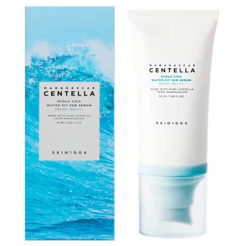 Солнцезащитная сыворотка для лица Skin1004 Madagascar Centella Hyalu-Cica Water-Fit Sun Serum SPF 50+ PA++++, 50 мл