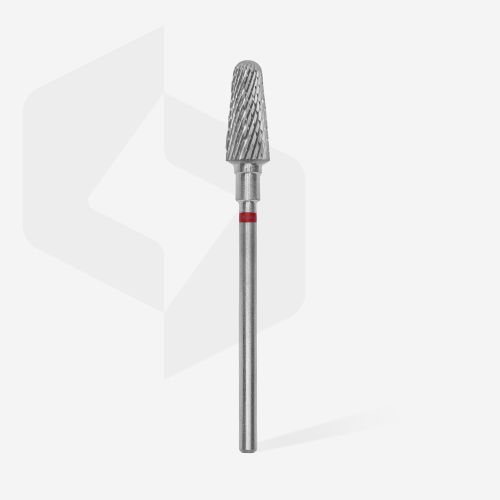 Фреза твердосплавна усічений конус червоний EXPERT діаметр 6 мм / робоча частина 14 мм