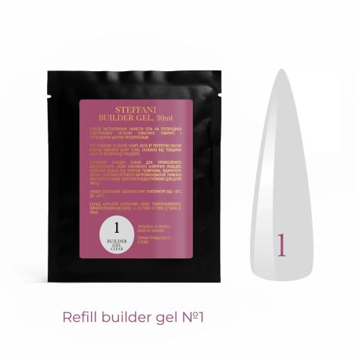 Sachet Steffani Builder Gel 30ml. №1