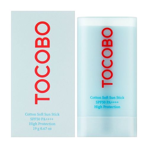  Солнцезащитный стик TOCOBO COTTON SOFT SUN STICK SPF50+PA 19 г
