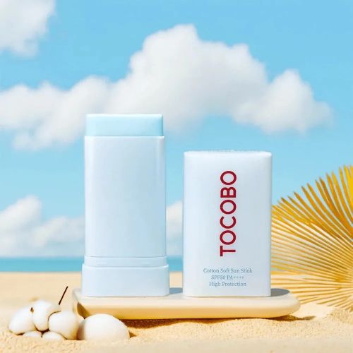  Солнцезащитный стик TOCOBO COTTON SOFT SUN STICK SPF50+PA 19 г