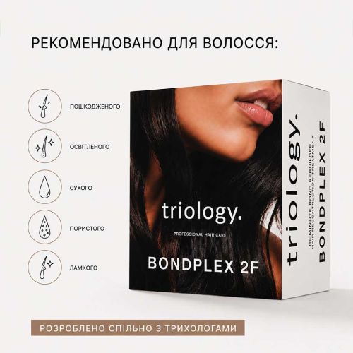Холодне відновлення. Система інтенсивної реконструкції волосся BONDPLEX 2F triology