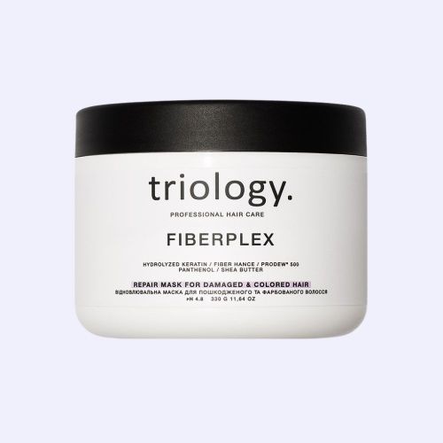Відновлювальна маска для пошкодженого та фарбованого волосся Fiberplex triology 330 мл