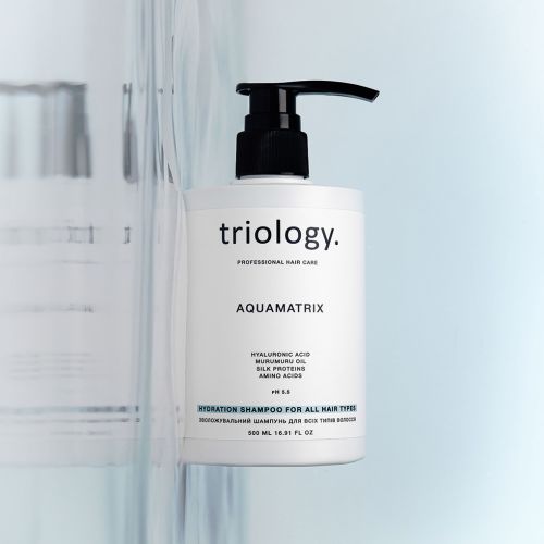 Зволожувальний шампунь Triology. Aquamatrix  для всіх типів волосся 