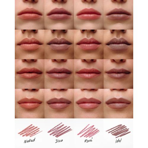 Олівець для губ UNICO LIP PENCIL DIVA with peptides 