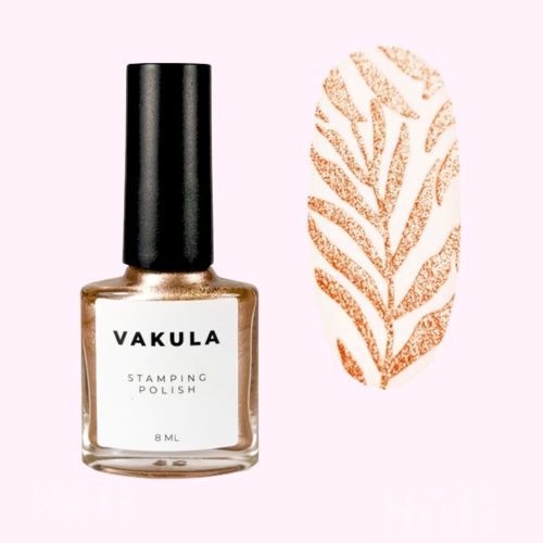 VAKULA Лак для стемпінгу №04 золото 8мл
