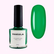 VAKULA Лак для стемпінгу №24 зелений 8мл