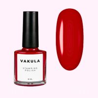 Быстрый просмотр VAKULA Лак для стемпинга №29 красный 8мл