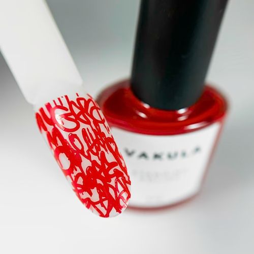 VAKULA Stamping varnish No. 29 red 8ml