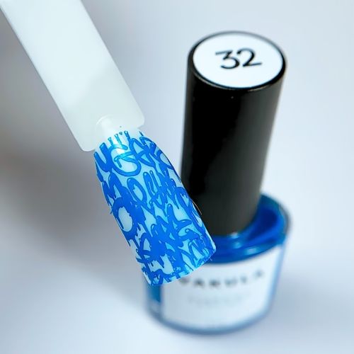 VAKULA Лак для стемпинга №32 голубой 8мл
