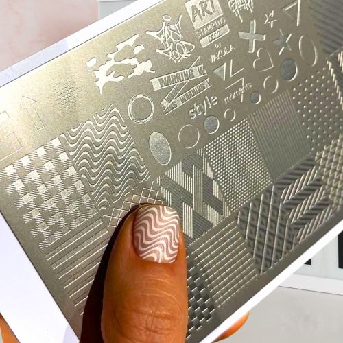 Vakula Nails Лак для стемпинга №01 белый, 12 мл