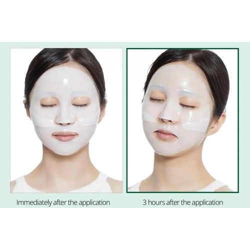 Двухэтапная увлажняющая тканевая маска для лица VT Cosmetics Hydrop Reedle Shot 100hL 2-Step Mask, 28.5 г