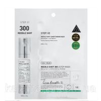 Зміцнювальна тканинна маска для обличчя VT COSMETICS MILD REEDLE SHOT 300 2-STEP MASK 1EA 1,5г+25г