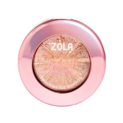 ZOLA Блискітки для повік STAR SHINE SPARKLE Beige Gold
