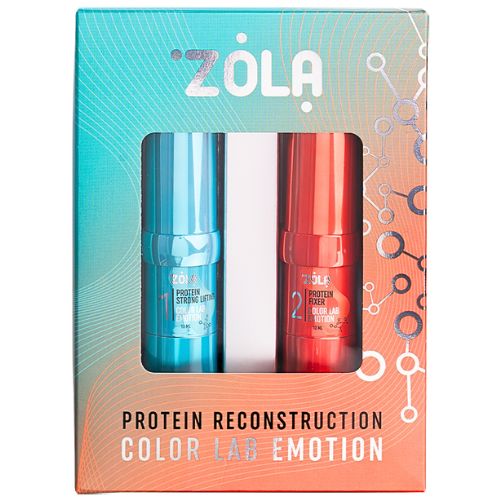 Набор для ламинирования ZOLA COLOR LAB EMOTION BROW&LASH PROTEIN RECONSTRUCTION SYSTEM 2*10ml