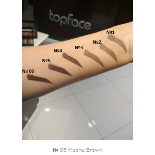  Гель для брів Topface INSTYLE PT551 № 01 Ash Brown