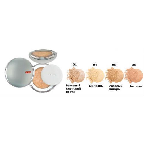 Запечена пудра Pupa Luminys 01