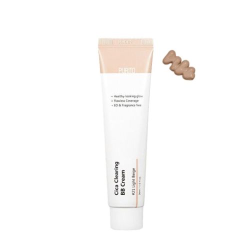 Тональний крем Purito Cica Clearning BB cream №21 Light Beige, 30мл 