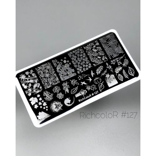 Пластина для стемпінгу RichColor №127