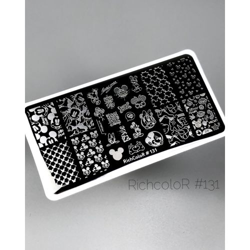 Пластина для стемпінгу RichColor №131