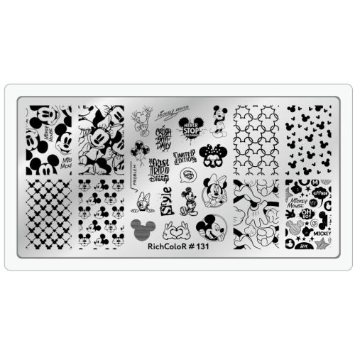 Пластина для стемпінгу RichColor №131