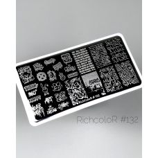 Płytka do stempli RichColor № 132