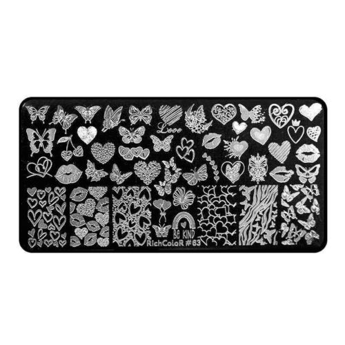 Пластина для стемпінгу RichColor № 63