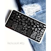 Быстрый просмотр Пластина для стемпинга RichColor № 63