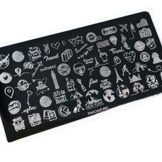 Пластина для стемпинга RichColor №82