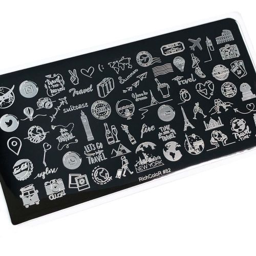 Пластина для стемпинга RichColor №82