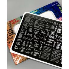 Пластина для стемпінгу RichColor MAX PRINT №02