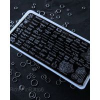 Пластина для стемпінгу RichColor №106